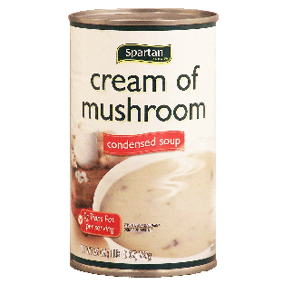 Spartan Family Size cream of mushroom condensed soup 26oz