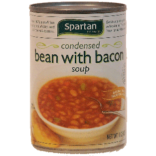 Spartan  bean with bacon condensed soup 11.25oz