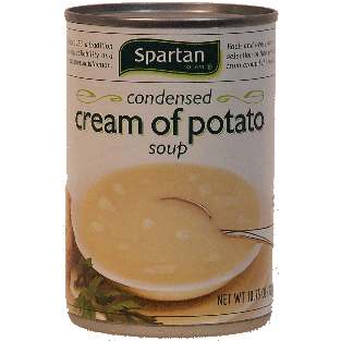 Spartan  cream of potato condensed soup 10.75oz