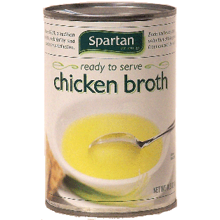 Spartan  ready to serve chicken broth 14.5oz