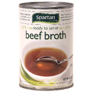 Spartan  ready to serve beef broth 14.5oz