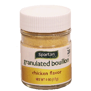 Spartan  chicken flavor granulated bouillon 4oz
