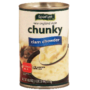 Spartan Chunky new england style clam chowder ready to serve sou18.8oz