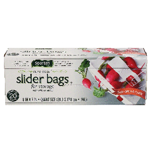 Spartan Sure Seal slider storage bags for storage with write-on la20ct