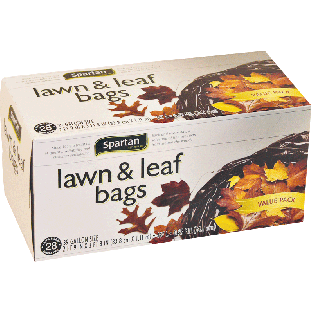 Spartan  lawn & leaf bags, 39 gallon size, .95 mil 28ct