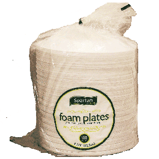Spartan  8 7/8 inch foam plates 100oz
