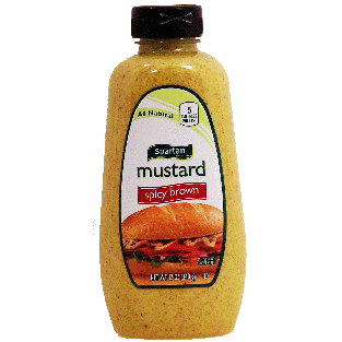 Spartan  spicy brown mustard 12oz
