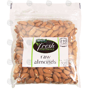 Spartan fresh selections raw almonds 12oz