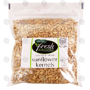 Spartan  sunflower kernels, roasted & salted 12oz