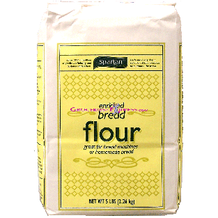 Spartan  bread flour great for bread machines or homemade bread 5lb