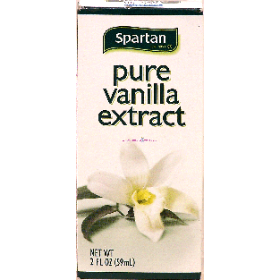 Spartan  pure vanilla extract  2fl oz