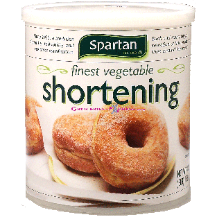 Spartan  finest vegetable shortening 48oz