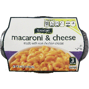 Spartan  macaroni & cheese, 3-servings 20oz