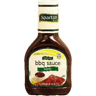 Spartan  honey bbq sauce 18oz