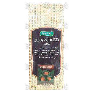 Spartan Flavored hazelnut flavored ground coffee 12-oz