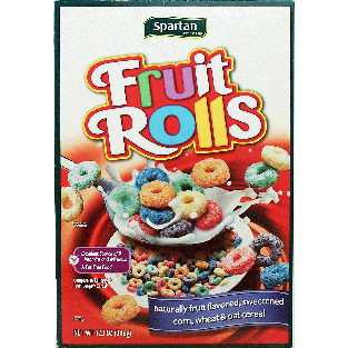 Spartan  fruit rolls cereal 12.2oz