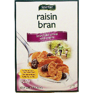Spartan  raisin bran cereal 20oz