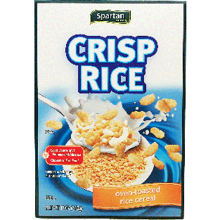 Spartan Crisp Rice oven-toasted rice cereal 12oz