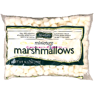 Spartan  miniature marshmallows 10.5oz