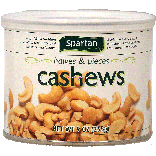 Spartan  cashew halves & pieces 8oz