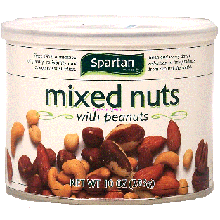 Spartan  mixed nuts with peanuts 10.3oz