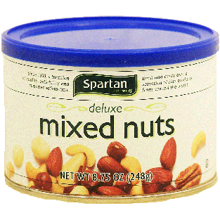 Spartan  fancy mixed nuts with macadamia nuts 8.75oz