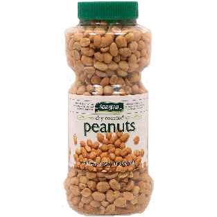 Spartan  dry roasted peanuts 24oz