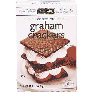 Spartan  chocolate graham crackers 14.4oz