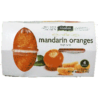 Spartan  madarin oranges in light syrup 4pk