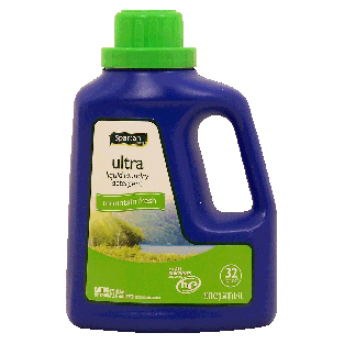 Spartan  ultra liquid laundry detergent , for all machines, 32 50fl oz