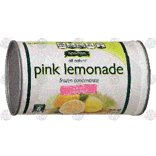 Spartan  frozen concentrate for pink lemonade, 16% juice drink12-fl oz