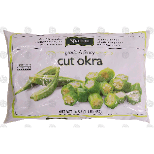 Spartan  cut okra 16-oz