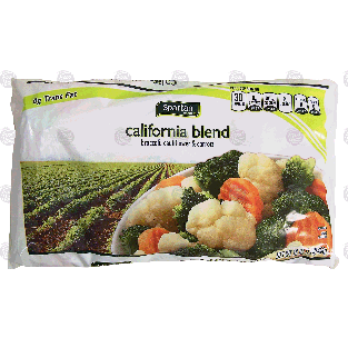 Spartan  california blend; broccoli, cauliflower & carrots 16-oz