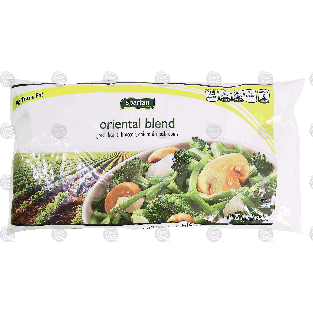 Spartan  oriental blend; green beans, broccoli, onions & mushroom16-oz