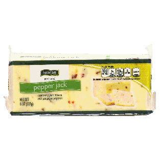 Spartan  natural pepper jack, monterey jack cheese with jalapeno pe8oz