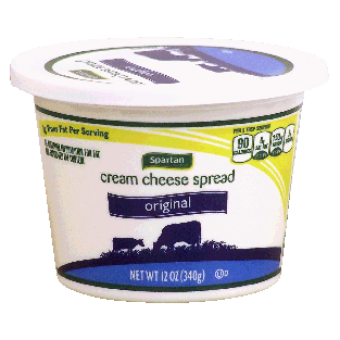 Spartan  original, cream cheese spread 12oz