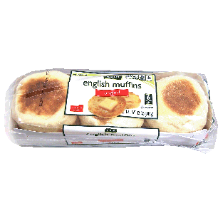 Spartan  6 english muffins, double fork split 12oz
