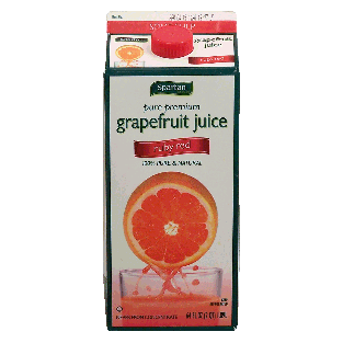 Spartan  ruby red 100% pure florida squeezed grapefruit juice 64fl oz