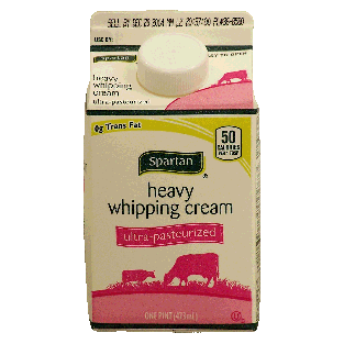Spartan  heavy whipping cream, ultra-pasteurized 1pt