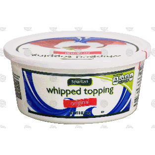 Spartan  original whipped topping, frozen 8-oz