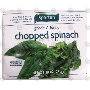 Spartan  chopped spinach 10-oz