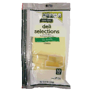 Spartan deli selections natural low-moisture part-skim mozzarella c8oz