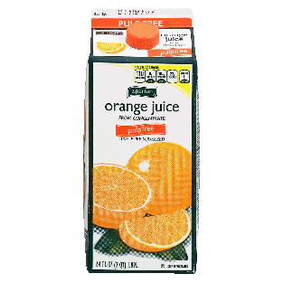 Spartan  no pulp 100% pure squeezed orange juice 64fl oz