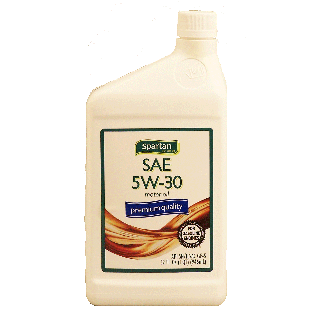 Spartan  sae 5w-30 motor oil, premium quality  1qt