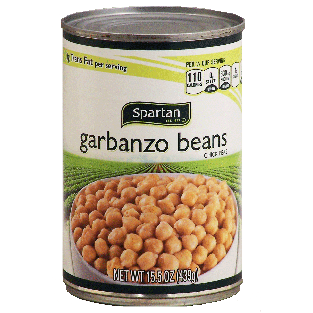 Spartan  garbanzo beans, chick peas 15.5oz