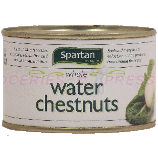 Spartan  whole water chestnuts 8oz