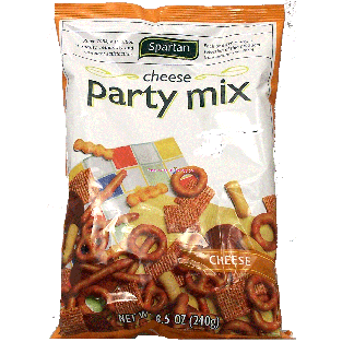 Spartan  party mix, cheese 8.5oz