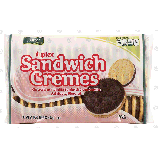 Spartan  duplex sandwich cremes cookies 24oz
