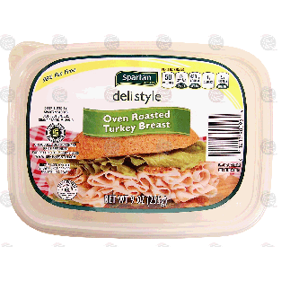 Spartan deli style oven roasted turkey breast 9oz