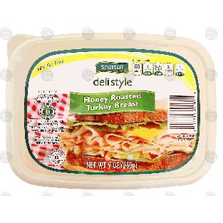 Spartan deli style honey roasted turkey breast 9oz